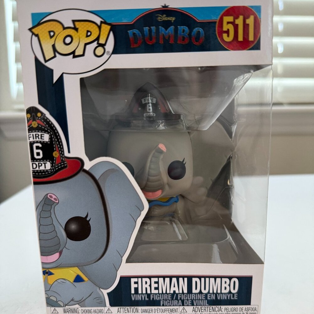 Funko POP! Disney: Fireman Dumbo #511 – Vinyl Figure | BNIB